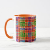 MAC RAE TARTAN Tasse Combo Orange (Gauche)