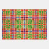 MAC RAE TARTAN Vlak Blad Verpakkend Document Inpakpapier Vel (Voorkant 3)