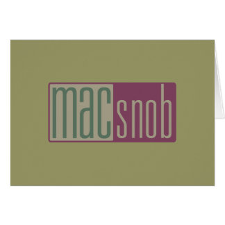 mac-snob