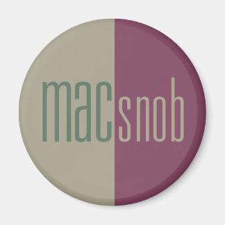 Mac Snob Magnet Magneet
