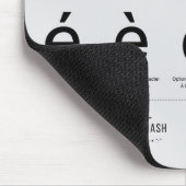 MAC Special Character Shortcuts Muismat (Hoek)