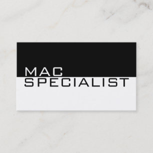 Mac Specialist Computer Laptop Repair Service Visitekaartje