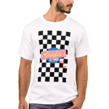 Macabee's Diner Checkered T-Shirt