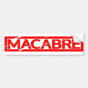 Macabre Stamp Bumpersticker