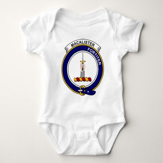 MacAlister Clan Badge Romper (Voorkant)