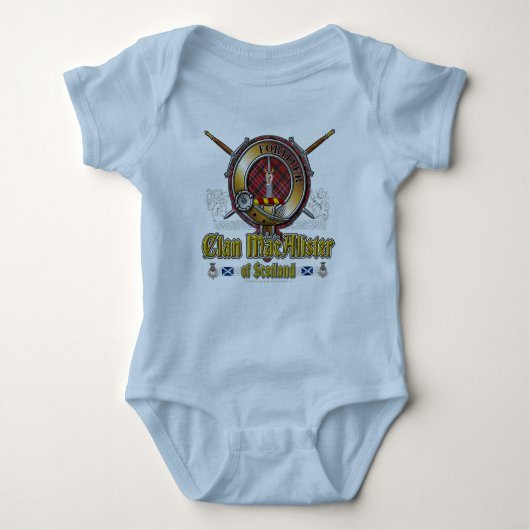 MacAlister Clan Badge Romper (Voorkant)