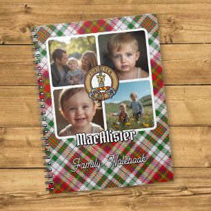 MacAlister Familie Foto Collage Notitieboek
