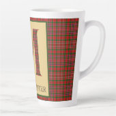 MacAlister Tartan Monogram M Latte Mok (Rechts)