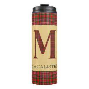 MacAlister Tartan Monogram M Thermosbeker