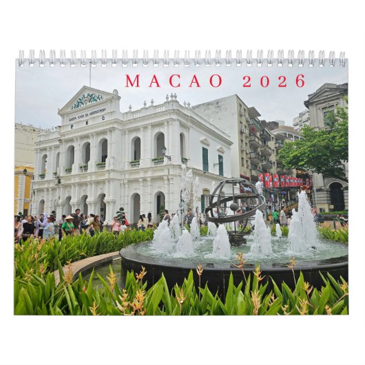 Macao 2026 calendar kalender (Hoes)