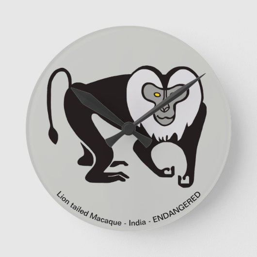 Macaque - ronde klok (Voorkant)