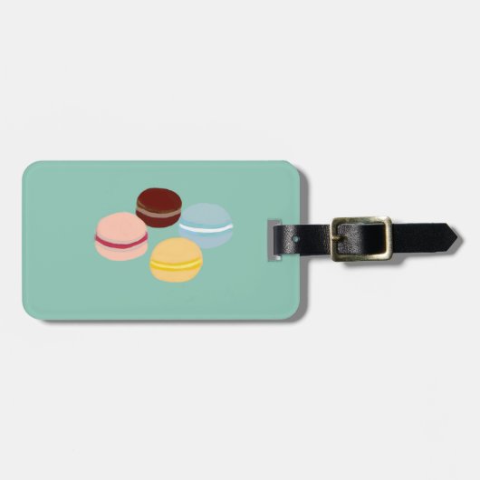 Macaron Bagagelabel (Voorkant horizontaal)