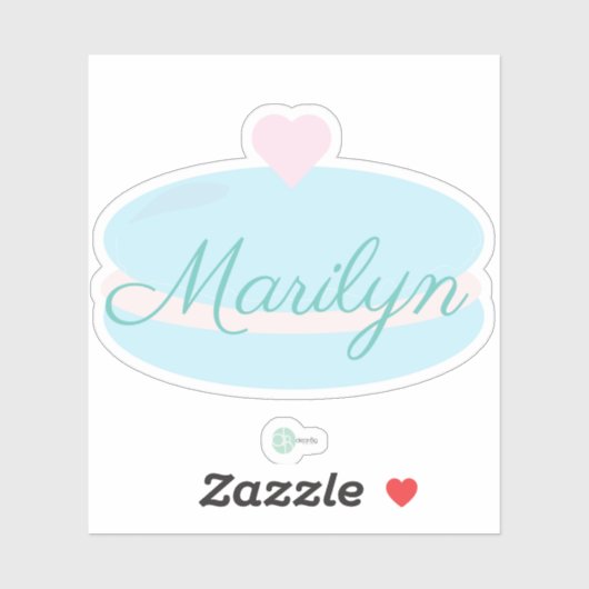 Macaron Bakery Sweets Baker Sticker (Vel)