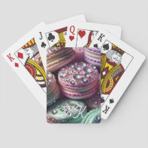 Macaron Bling Monogrammed