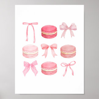 Macaron Bow Print