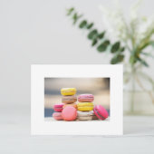Macaron-Briefkaart Briefkaart (Staand voorkant)