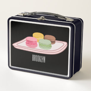 Macaron cartoon illustratie