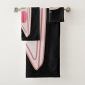 Macaron cartoon illustratie bad handdoek (Insitu)