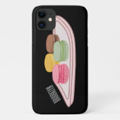 Macaron cartoon illustratie Case-Mate iPhone case (Achterkant)