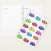 Macaron Cartoon Patroon Planner (Display)