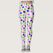 Macaron Confetti Leggings (Devant)