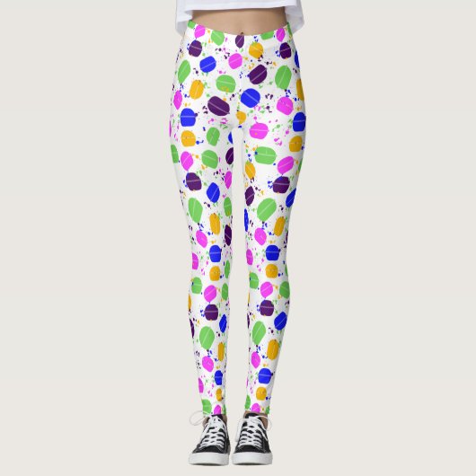 Macaron Confetti Leggings (Voorkant)