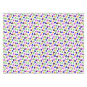 Macaron  Confetti Tablecloth Tafelkleed (Voorkant (Horizontaal))