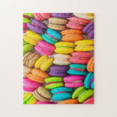 Macaron gâteaux délicieux puzzle (Vertical)