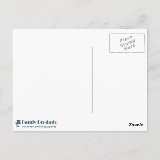 Macaron Love with Ribbon Briefkaart (Achterkant)