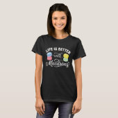Macaron Lover Shirt – Life Is Better With Macarons (Voorkant volledig)