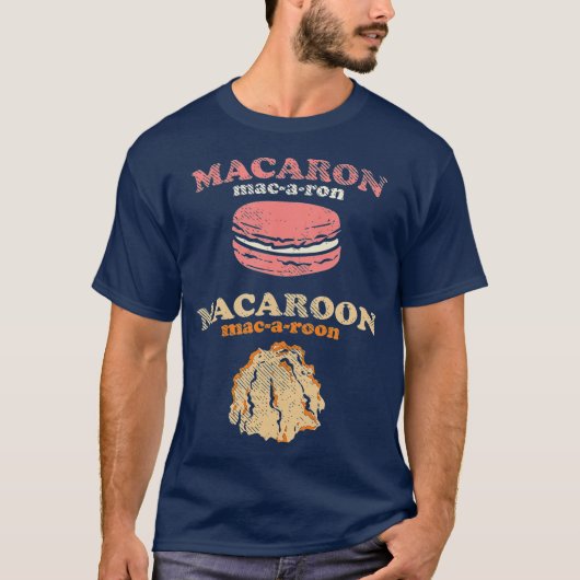 Macaron Macaroon T-shirt (Voorkant)