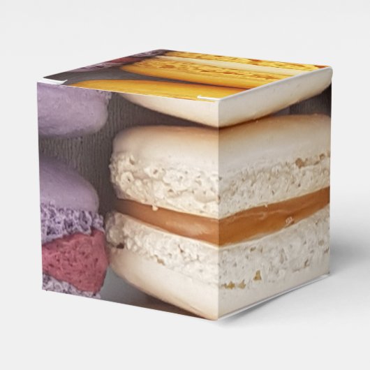 Macaron Party - feor - cadebox Bedankdoosjes (Voorkant Zijde)