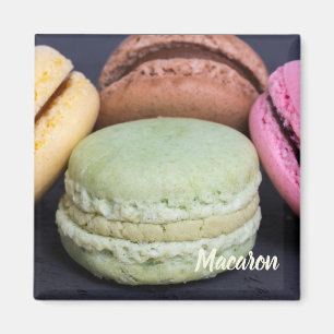 Macaron pastries voor cadeau voor tanden magneet