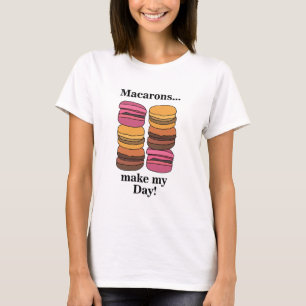 Macaron Pastry Cookie Bakery Chef T-shirt