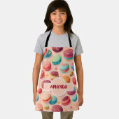 Macaron Rainbow Kleurrijke Gepersonaliseerde Patro Schort (Insitu)