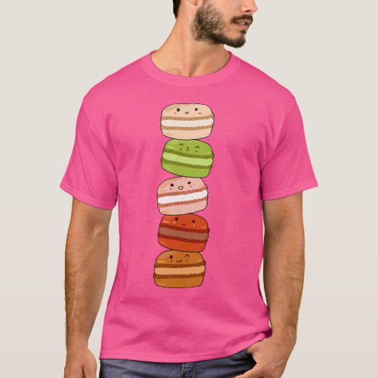Macaron Stack T-shirt (Voorkant)