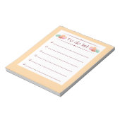 Macaron Thématique Faire Liste Bloc-Notes (Tourné)