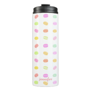 Macaron Thermal Tumbler Thermosbeker