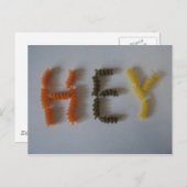 Macaroni. Briefkaart (Voorkant / Achterkant)