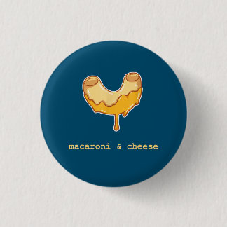 Macaroni en Cheese Cute Sweet Dessert Food Lover Ronde Button 3,2 Cm