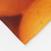 Macaroni en Cheese Fleece Blanket (Hoek)