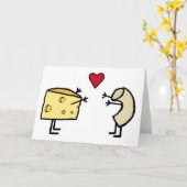 Macaroni en Cheese Kaart (Gele Bloem)