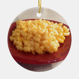 Macaroni en Cheese Keramisch Ornament