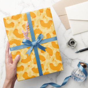 Macaroni en Cheese Pattern Cadeaupapier