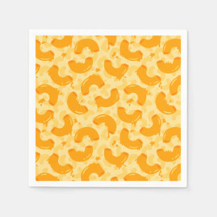 Macaroni en Cheese Pattern Servet