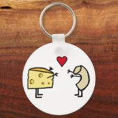 Macaroni en Cheese Sleutelhanger (Voorkant)