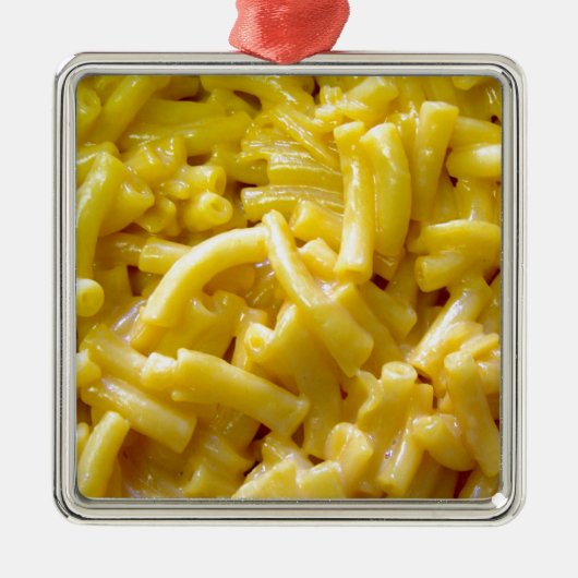 Macaroni en kaas metalen ornament (Voorkant)