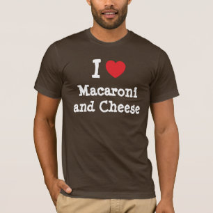 Macaroni en kaas t-shirt