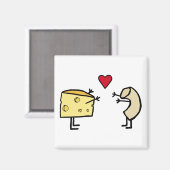 Macaroni et aimant au fromage (Recto/Verso)