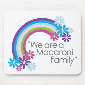 Macaroni Family Mousepad Muismat